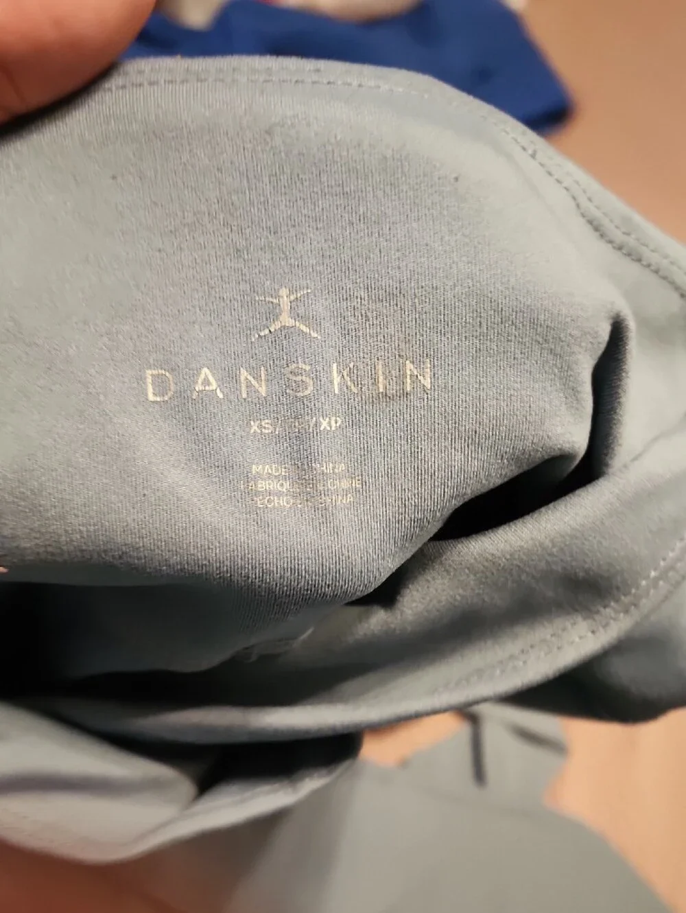 Danskin Light Blue Girls' Stretch Leggings